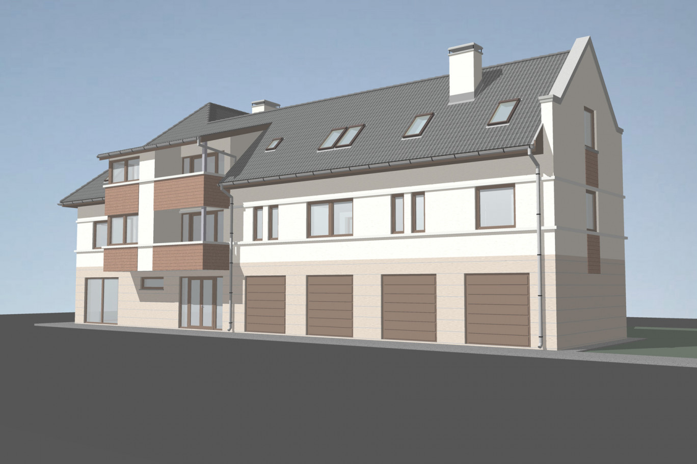 6 lakásos társasház, Szikszó