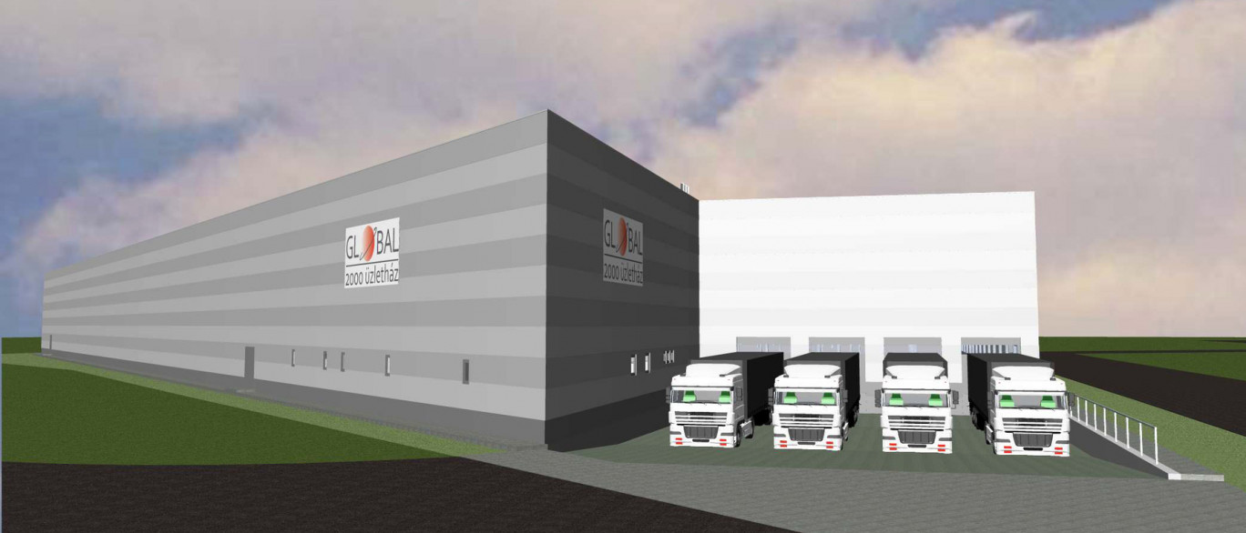 15.000m2-es tárolócsarnok, Miskolc