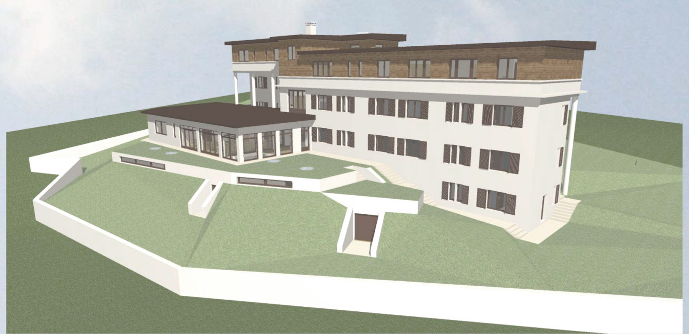 Meglevő apartmanház bővítése, Miskolc-Tapolca