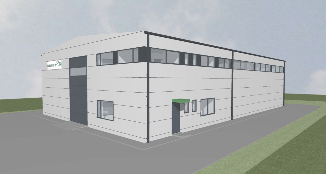 Tároló- és iroda csarnoképület, Sóstófalva